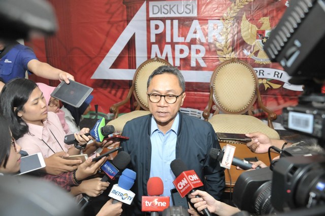 Zulkifli Enggan Komentar Soal Pergantian Pimpinan MPR dari Golkar